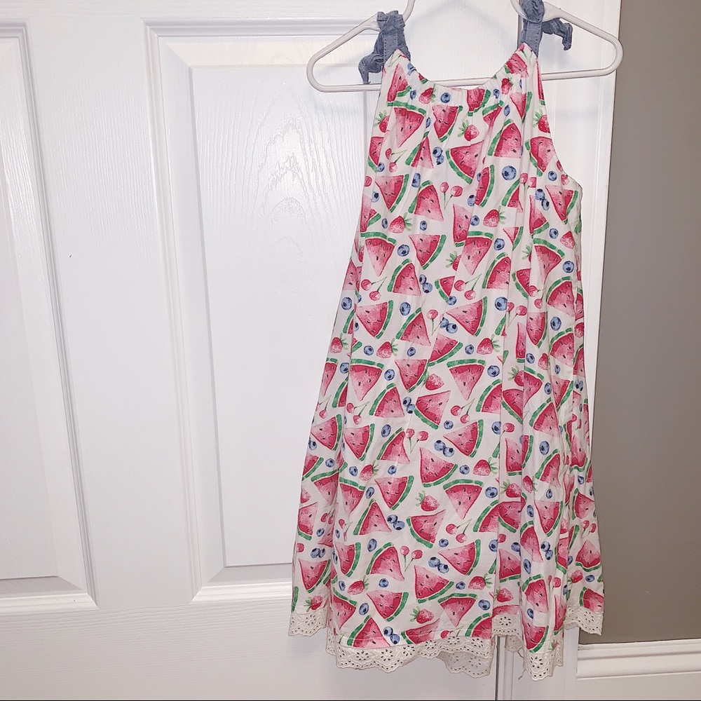 🍉 Watermelon Dress 👗Crown and Ivy Kids